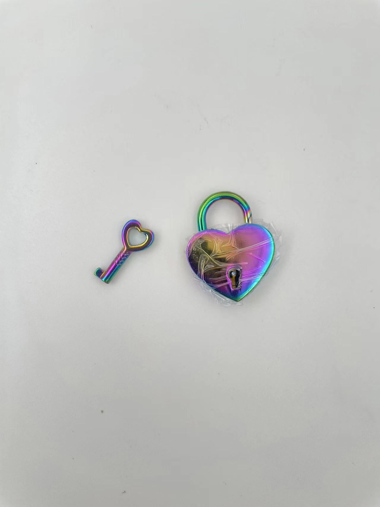 Punk Gothic Cuban Adjustable Love Heart Necklace