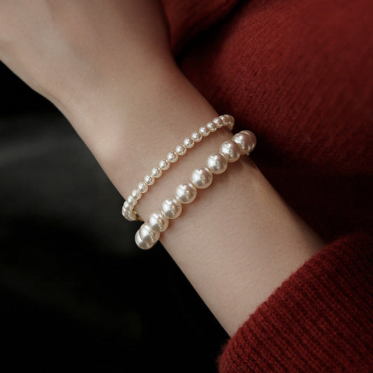 For Twin Double Layer Perfect Circle Bracelet
