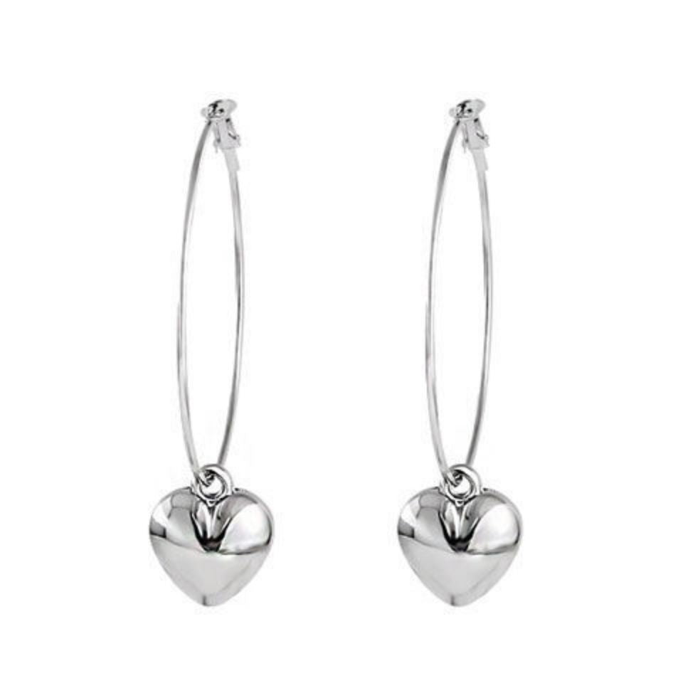 Personalized Fashionable Hollow Heart-shaped Big Ear Mimi Rings