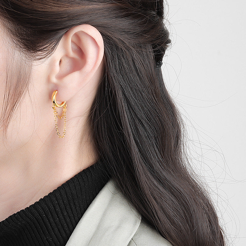Ear Chain Female Tide Clip Personalized Advanced Rings