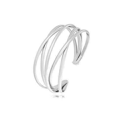 Slouchy Metal Opening Hollow Retro Bangle Bracelets