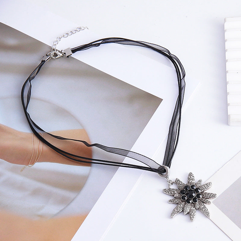 Female Beer Festival Ribbon Ethnic Style Necklaces