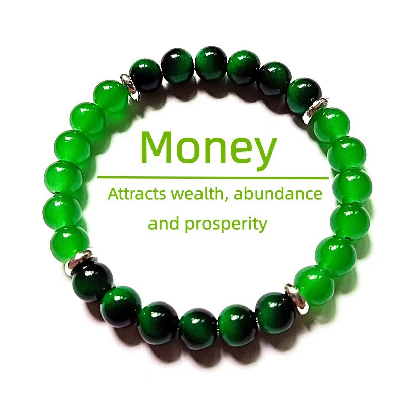 Versatile Classic Comfortable Xi Glass Tigereye Bracelet
