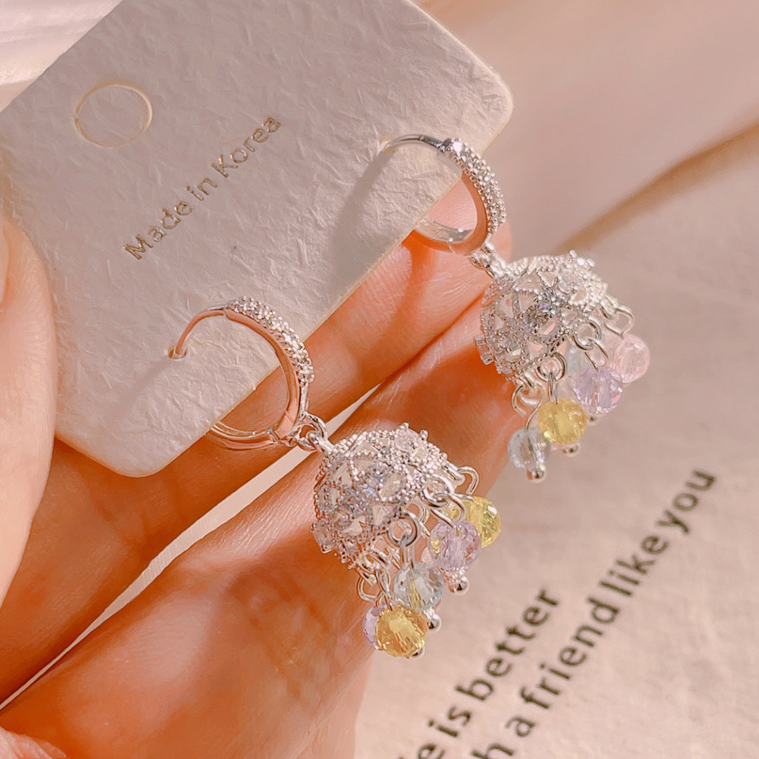 Women's Beauty Colorful Wind Chimes Tassel National Style Unique Beautiful High Rings