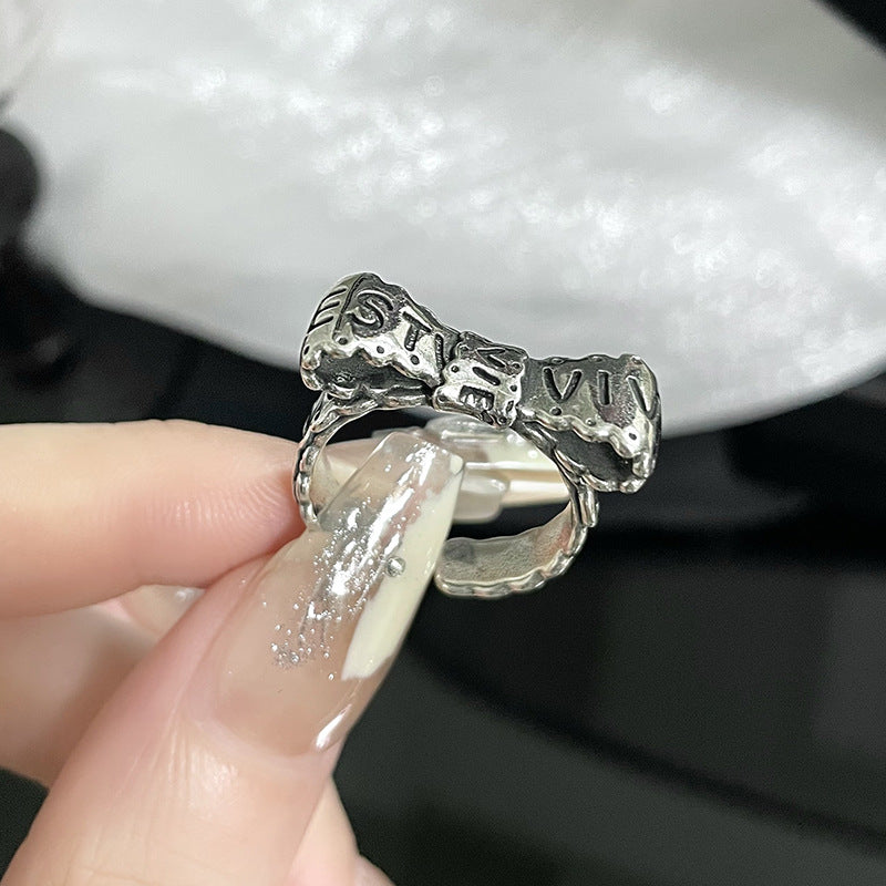 Butterfly Full Diamond Open-end Zircon Cold Rings