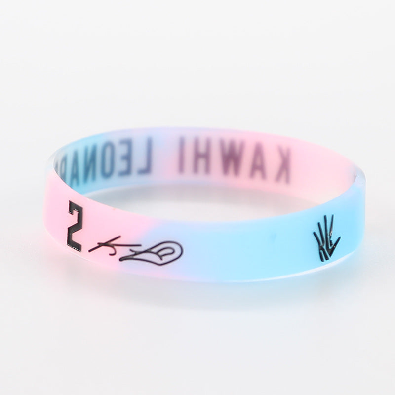 Star Black Mamba James Curry Letter Bracelet