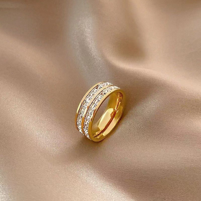 Female High-grade Sense Affordable Luxury Fashion Rings