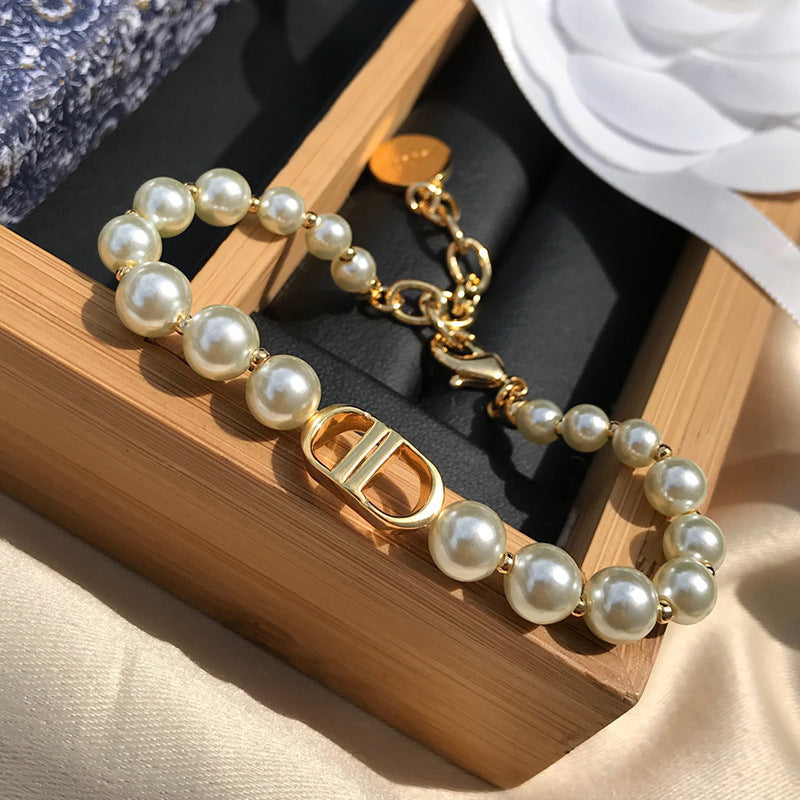 Pearl Simple Temperament Entry Lux Female Necklace