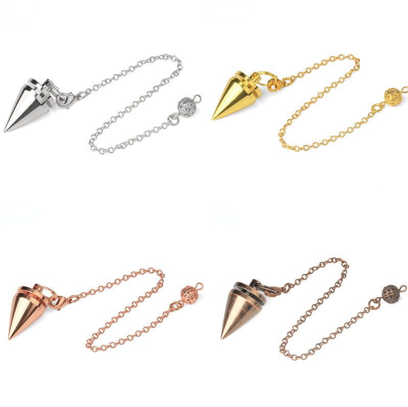 Pretty Metal Cone Pendulum Decoration Supplier Pendants