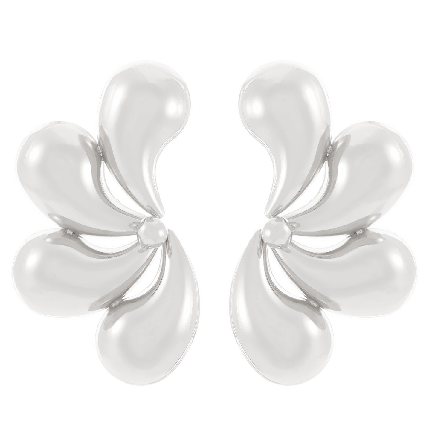 Women's Water Drop Flower For Prom Party Earrings