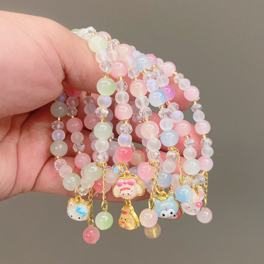 Glamorous Casual Cartoon Ice Crystal Clow Bracelet