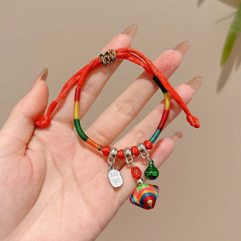 Boat Festival Carrying Strap Colorful Rope Wind Hand-woven Bracelet