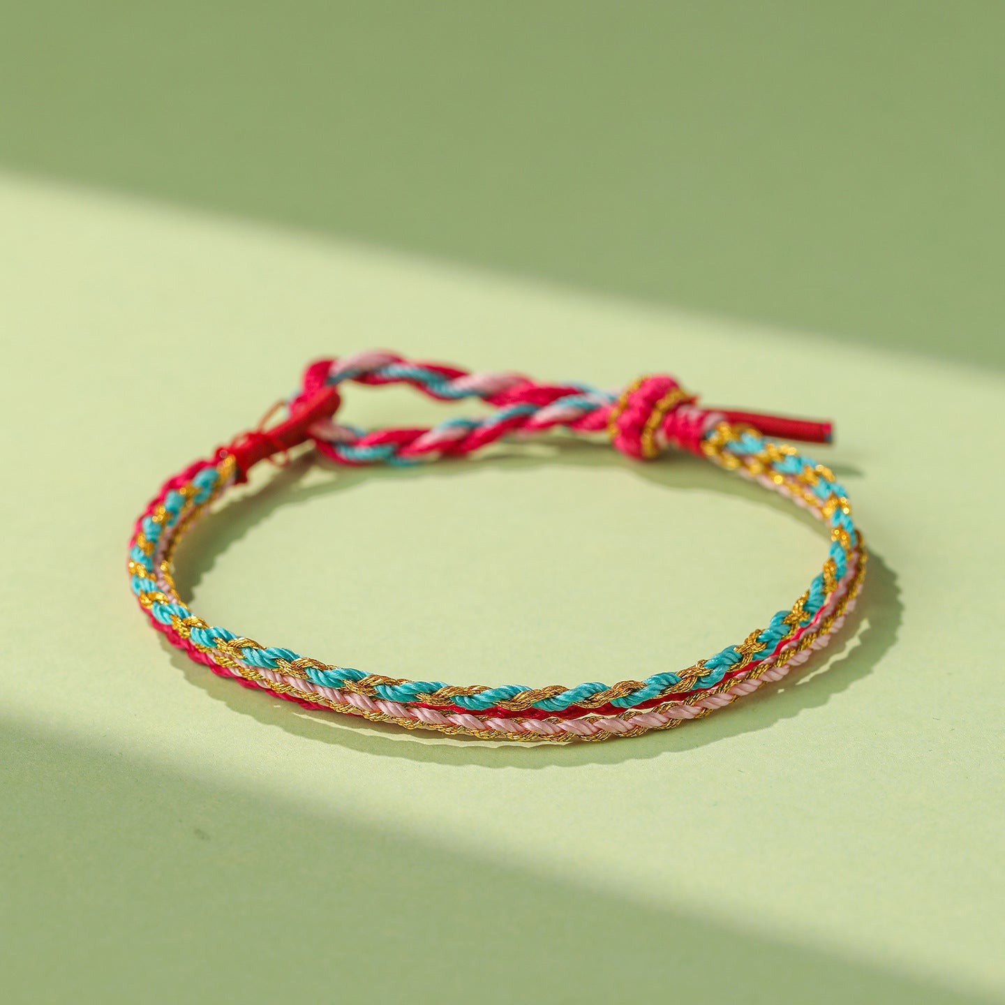 Dragon Boat Festival Colorful Rope Iii Carrying Strap Bracelet