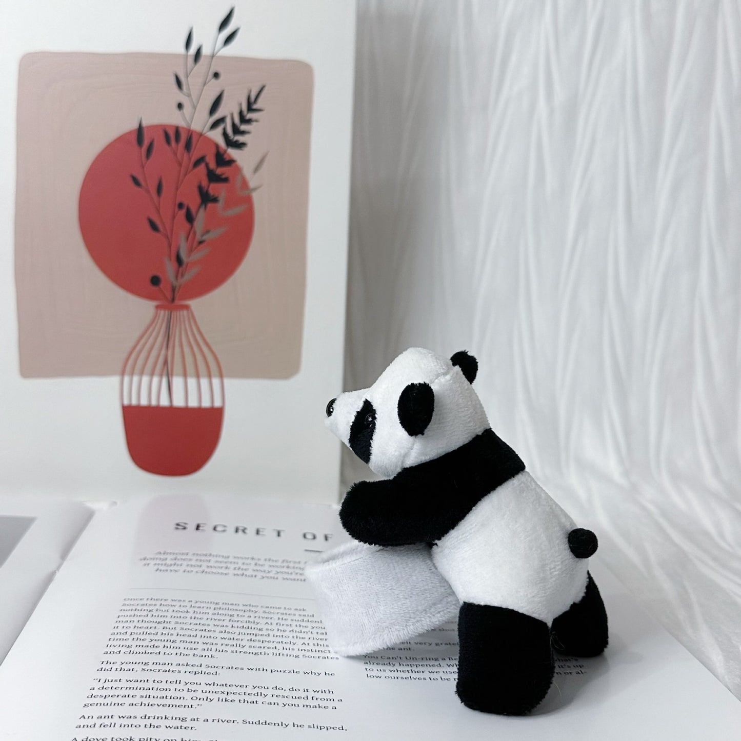 Cute Doll Plush Toys Decorations Sichuan Tourist Souvenir Cartoon Lying Bracelets