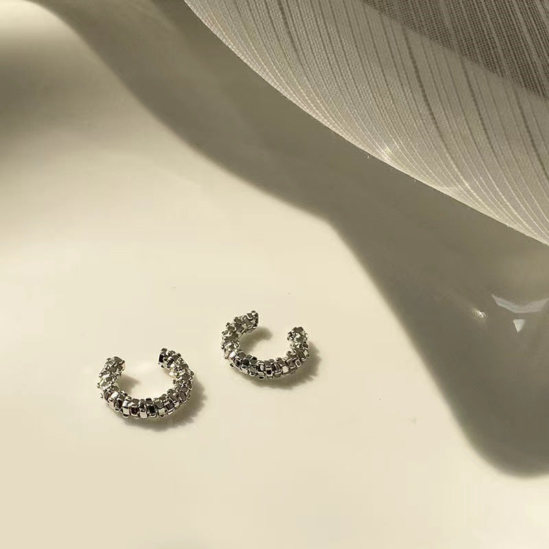 Style Personalized Super Flash Pinion Clip Graceful Ear Buckle