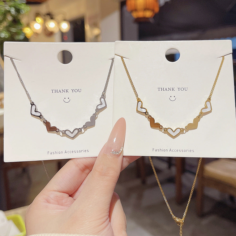 Love Titanium Steel No Fading Light Luxury Necklace