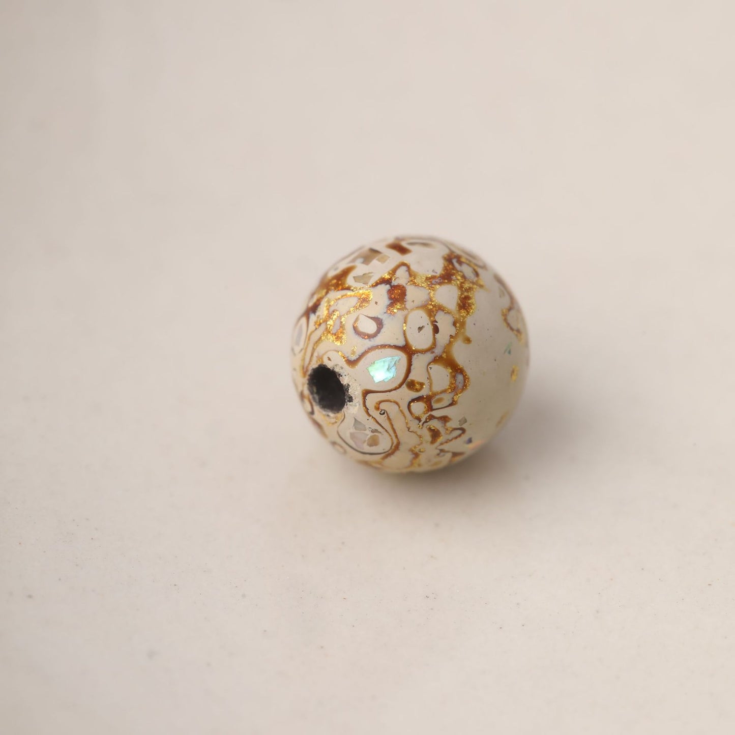 Paint Large Beads Inlaid Screw Scattered Single Bracelet