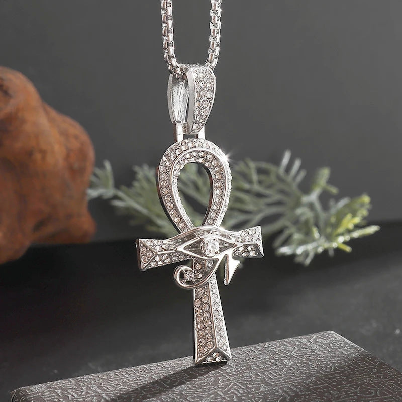 Punk Star Bone Saturn Halo Hipster With Personality Fashion Skull Pendants