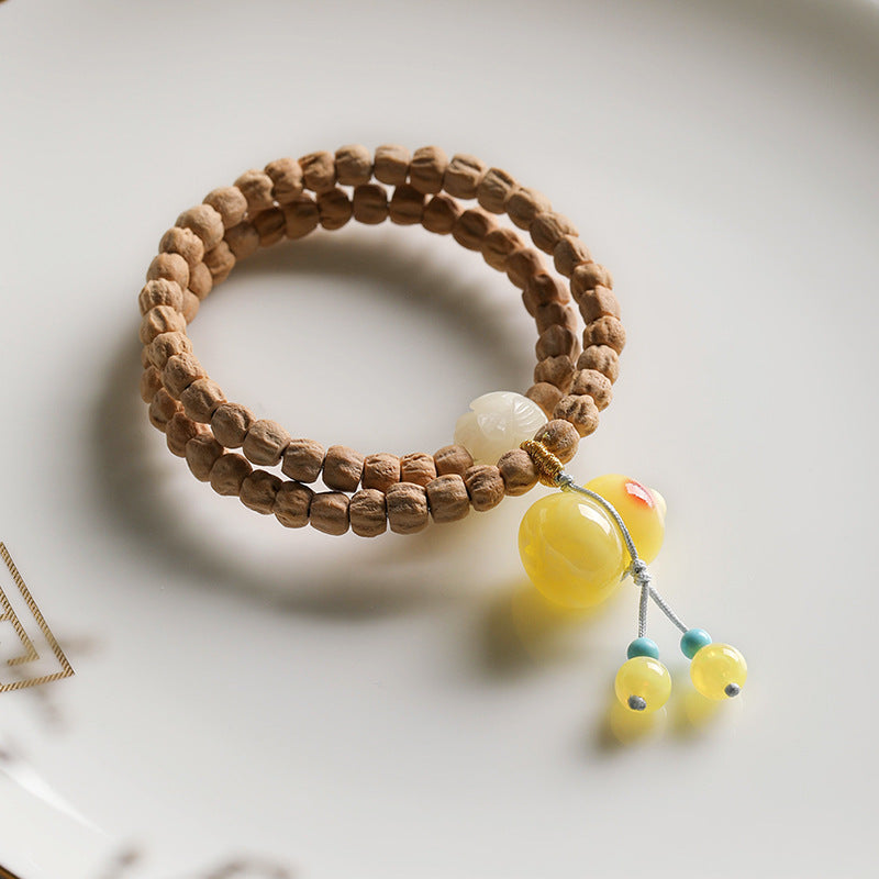 Men's Hot Seed Bodhi Design Long Pliable Bracelets