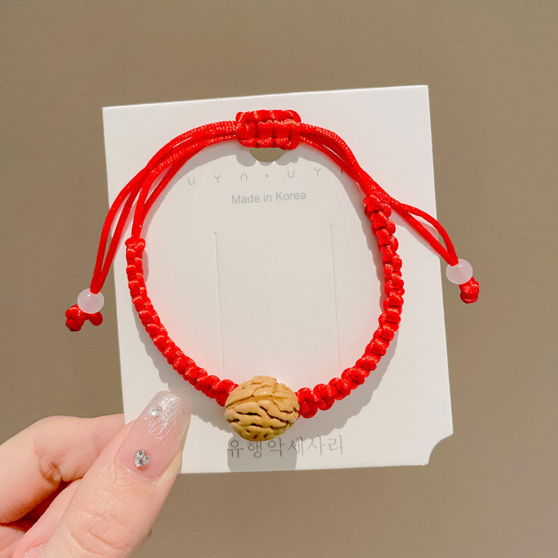Women's & Men's Colorful Braided Rope Thread Design Simple Bracelet