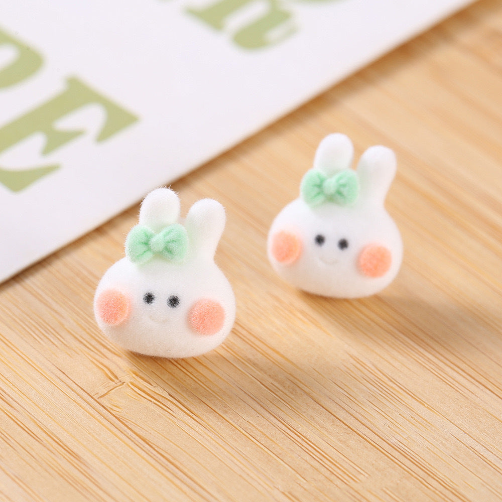 Women's Cute Small Animal Three-dimensional Cartoon Young Earrings