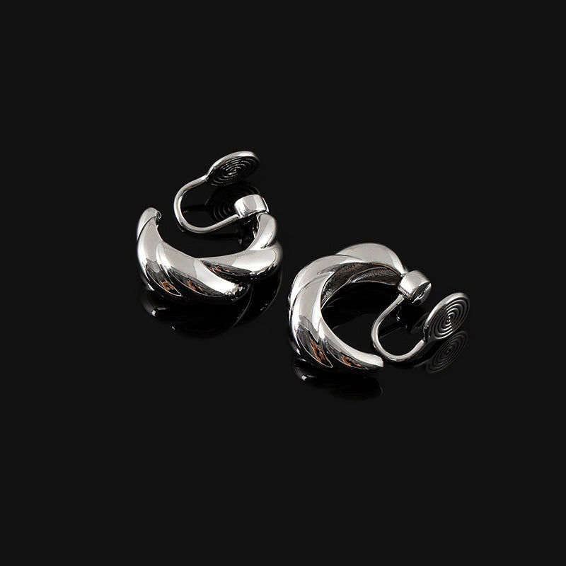 Women's Commuter Circle No Pierced Rotating Mosquito Rings
