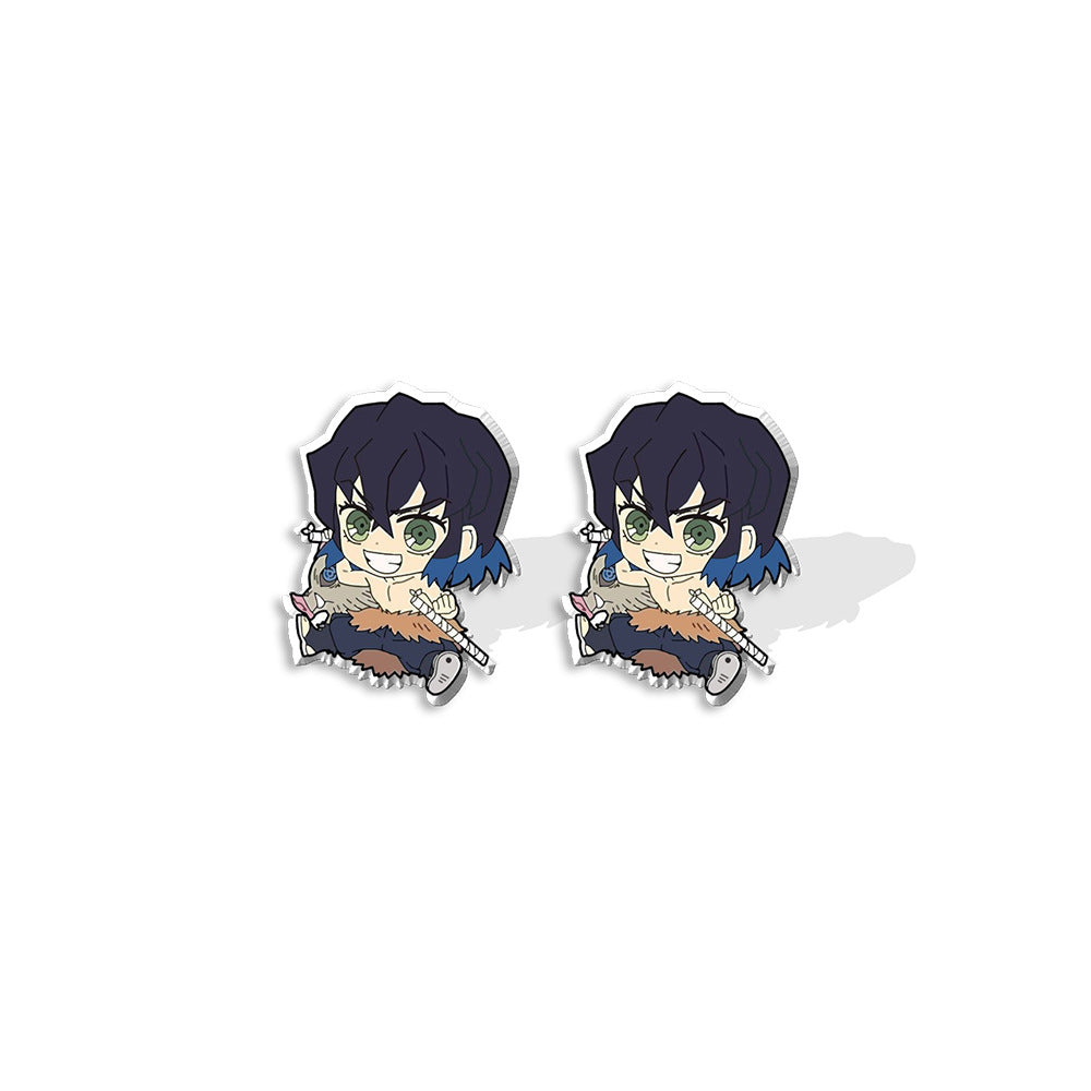 No Anime Secondary Acrylic Heat Shrinkable Sheet Rings