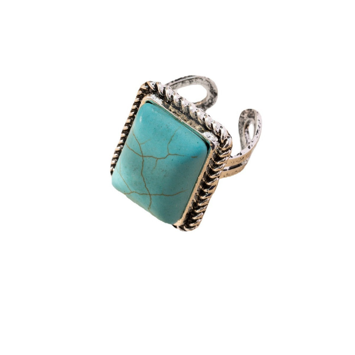 Women's Bohemian Retro Personalized Turquoise Fashion Rings
