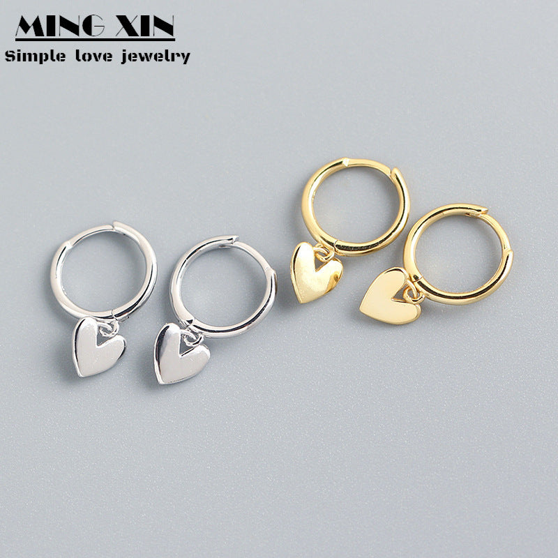 Peach Heart French Entry Lux Glossy Love Ear Line