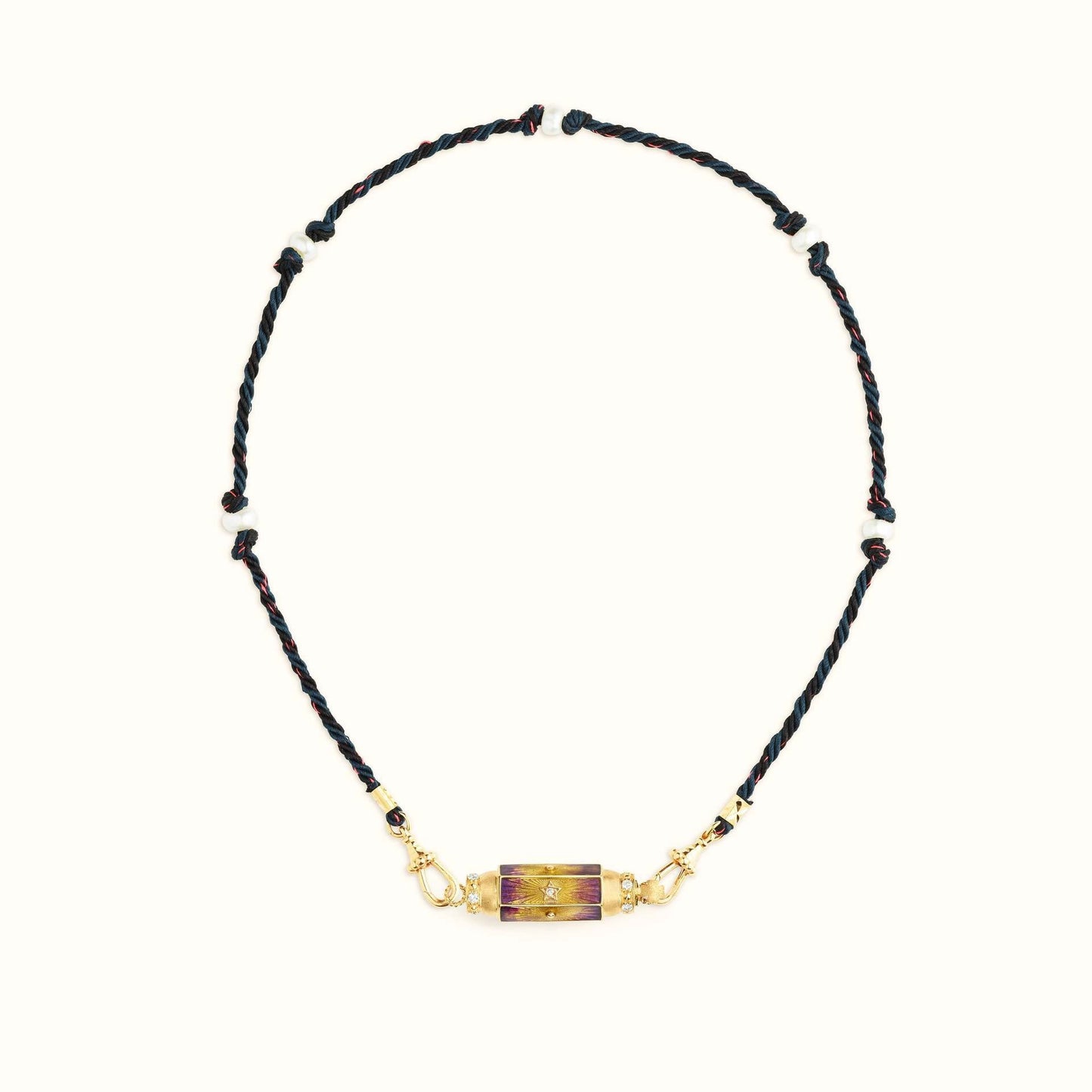 Tarot Cone Color Boys Gold Plated Necklace