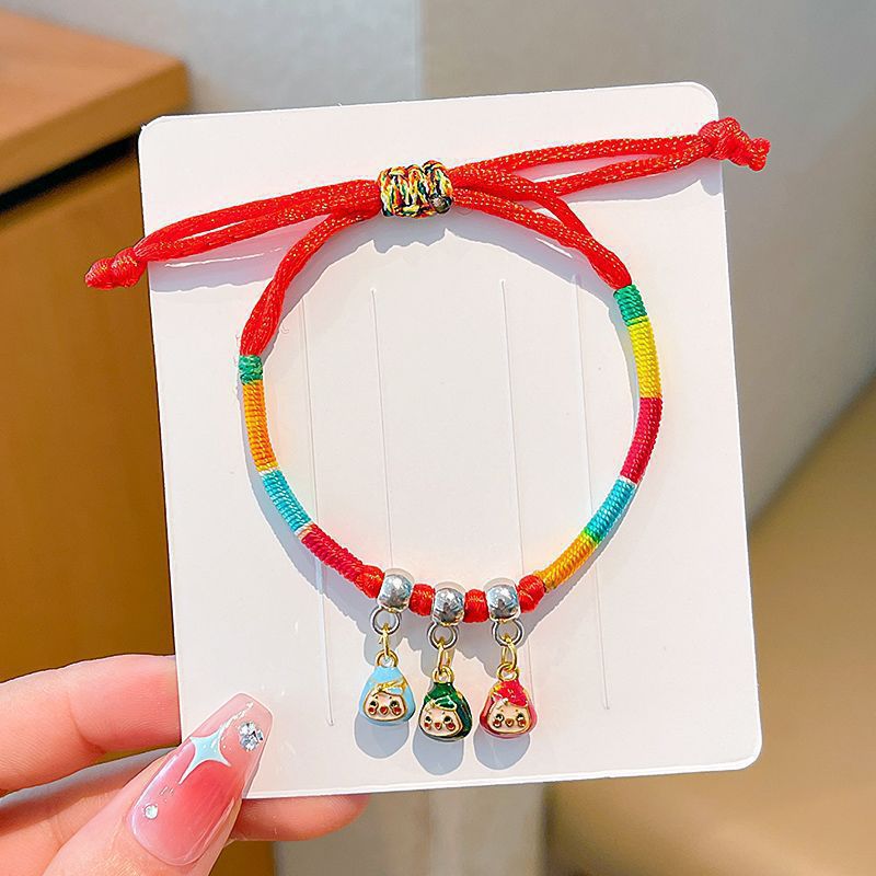 Boat Festival Carrying Strap Colorful Rope Wind Hand-woven Bracelet