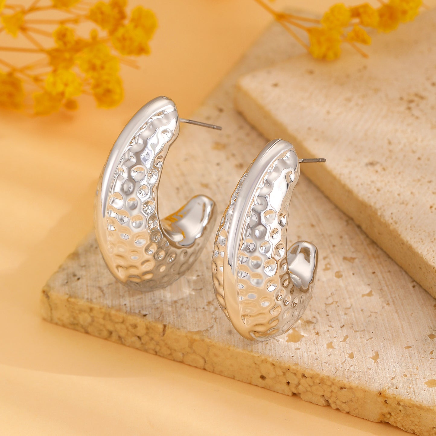 Drops Crescent Ear Design Entry Lux Earrings