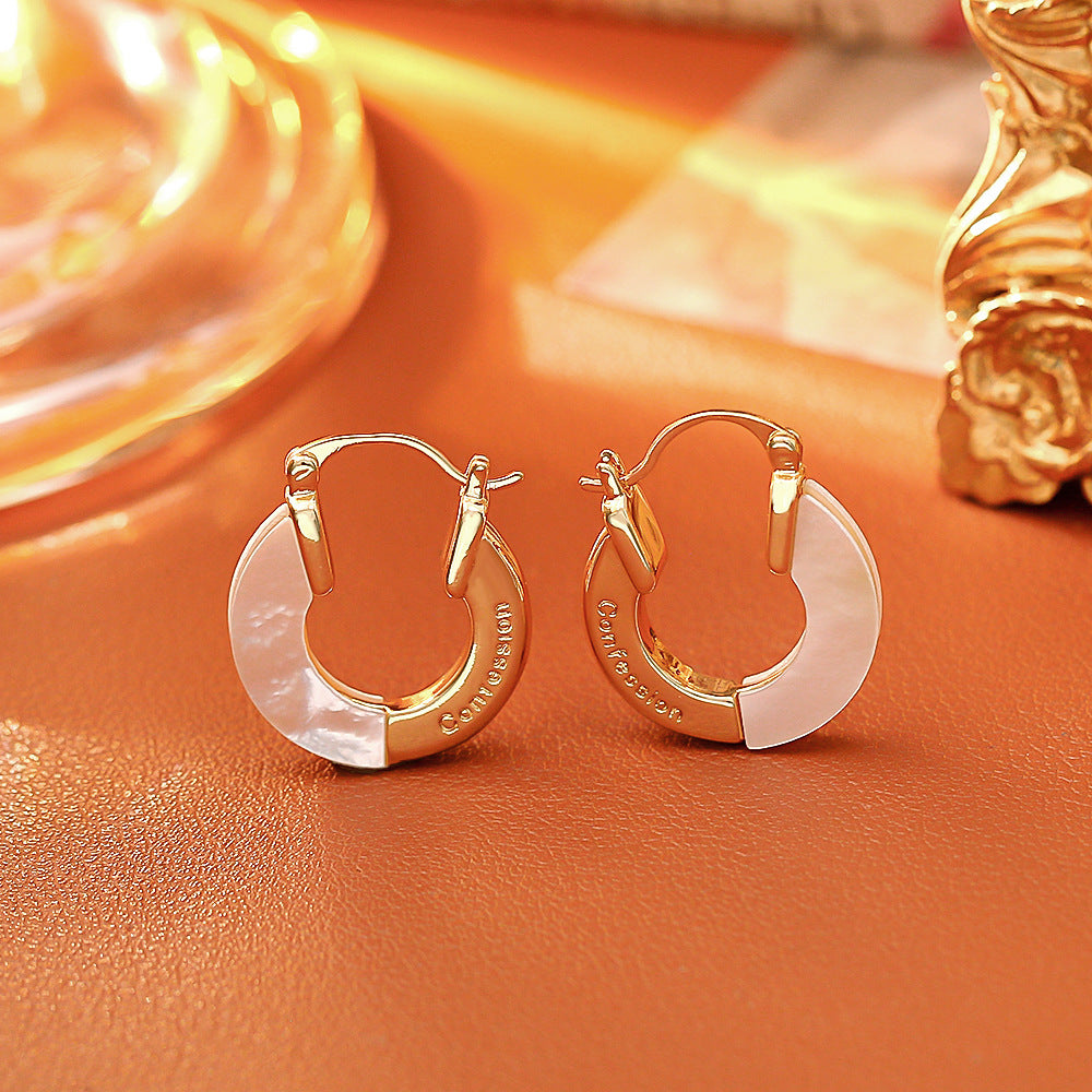 Contrast Copper Plated Gold Advanced Affordable Luxury Fashion Graceful Rings