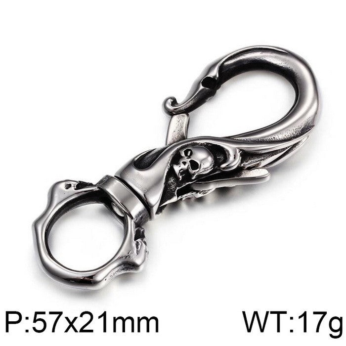 Men's Fashion Personality Skull Stainless Steel Necklaces