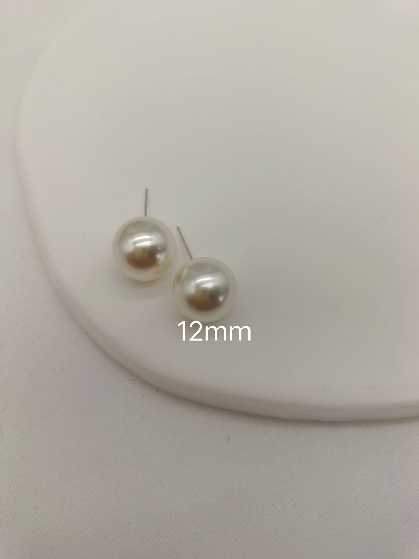 Strictly Selected Ornament High Quality Strong Light Pearl Sier Earrings