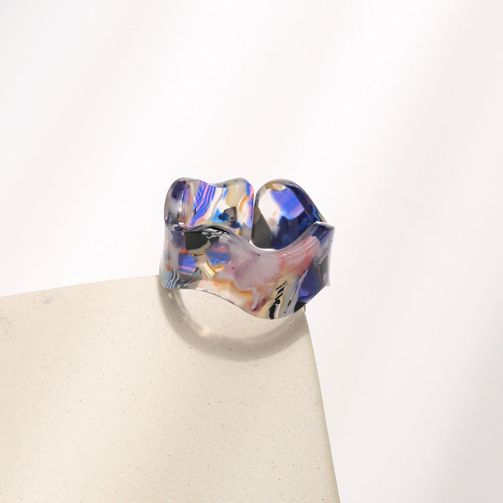 Women's Open Fashion Design Romantic Trendy Couple Rings