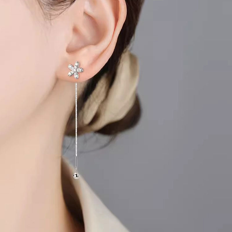 Female Light Luxury Minority Design Advanced Screw Ear Line