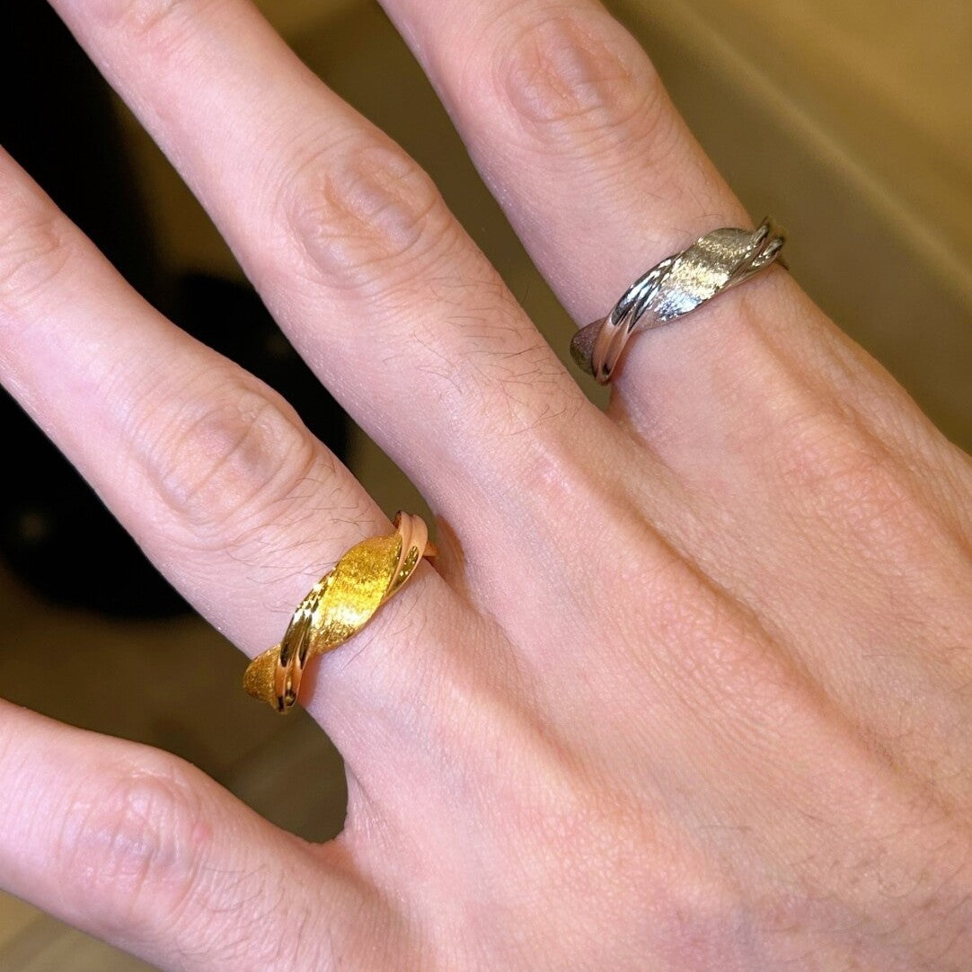 Ribbon Winding Silk Light High-grade Drawing Ring