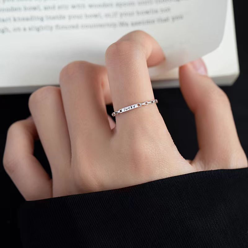 For Design Index Finger Light Luxury High-grade Female Simple Ring
