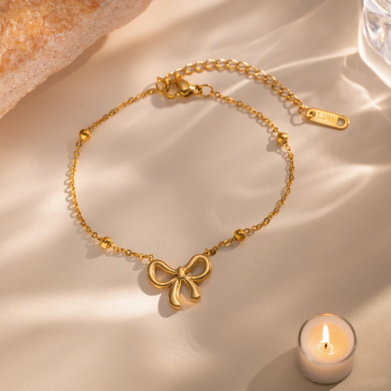 Women's Commuter Titanium Steel Light Luxury Couple Bracelets