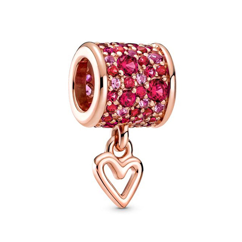 Beads Bead Dog's Paw Shining Heart Jewelry Accessories