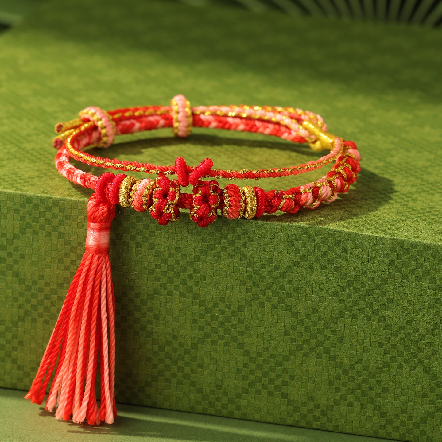 Festival Colorful Rope Ethnic Style Hand-woven Adult Small Sachet Carrying Bracelet