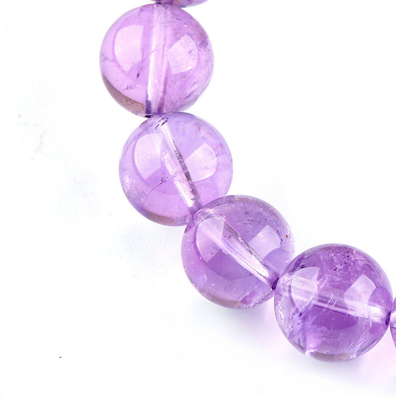 Charming Natural Lavender Amethyst Indie Pop Bracelet