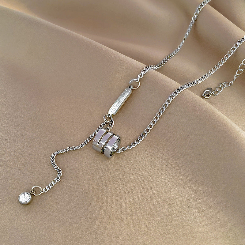 Women's Sweater For Design Hip Hop Sweet Cool Titanium Steel No Necklace
