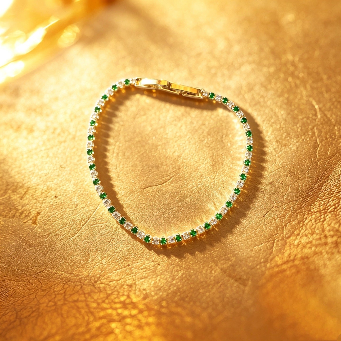 Affordable Luxury High-grade Single Row Diamond Bracelet