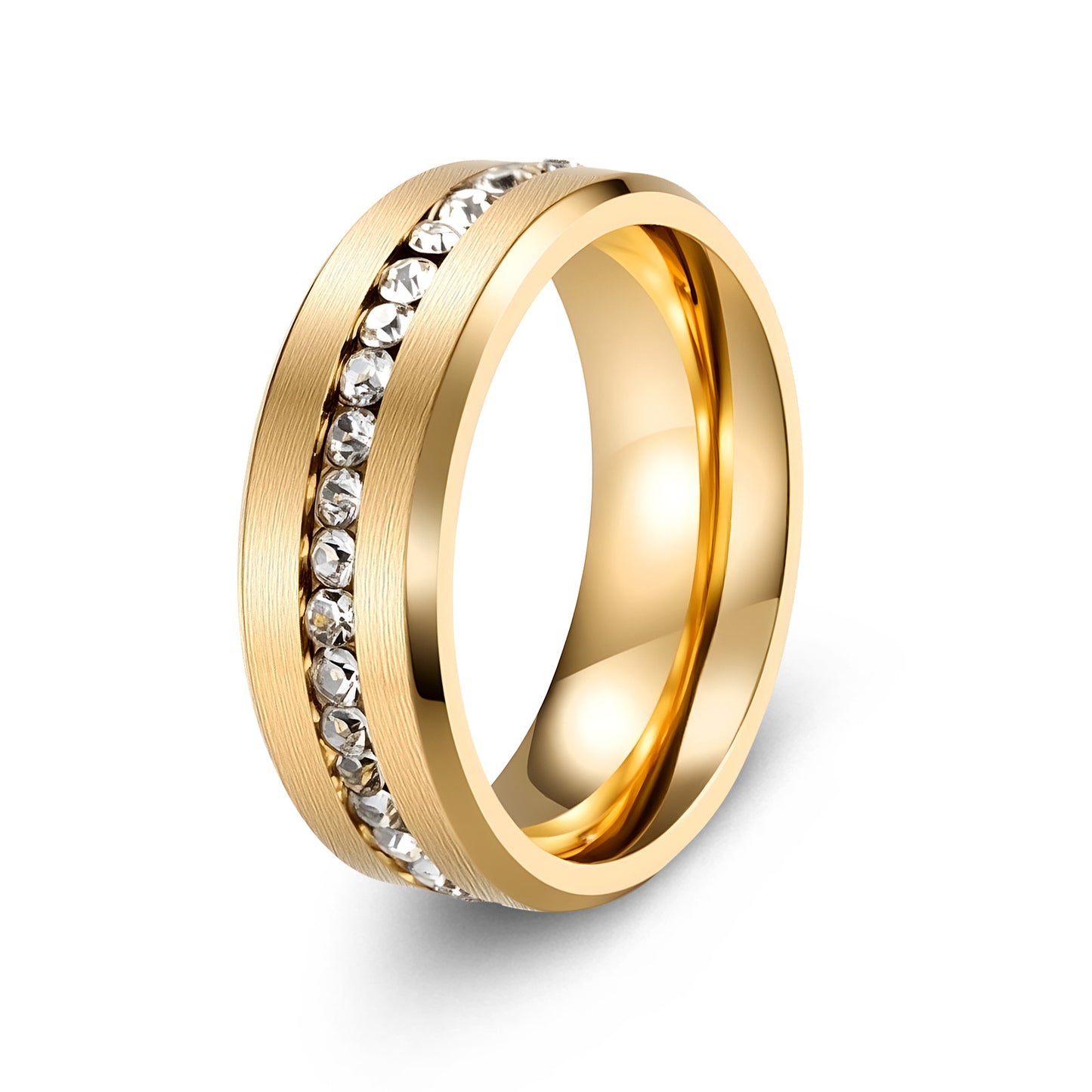 Affordable Luxury Fashion Couple Dating Stainless Ring