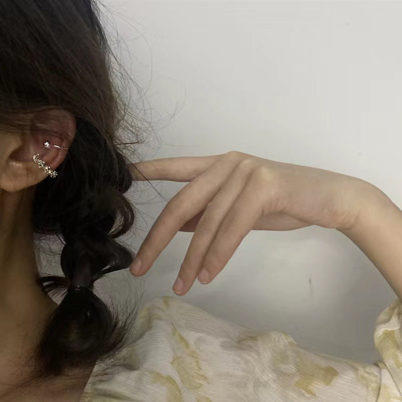 Clip Special Design Sense Graceful Niche Earrings