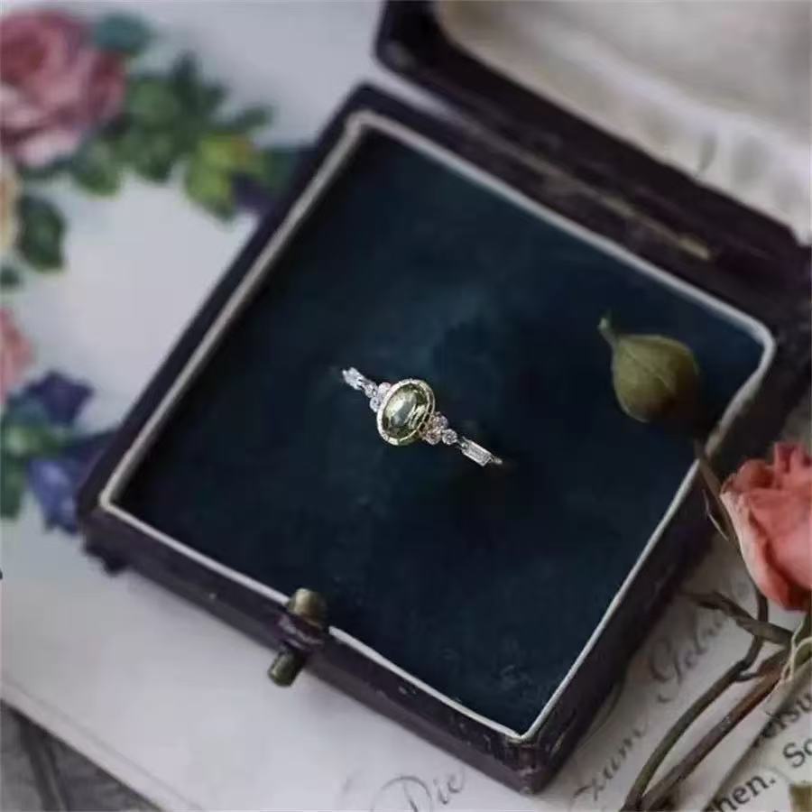 Women's Wizard Of Oz Peridot Engagement Rings