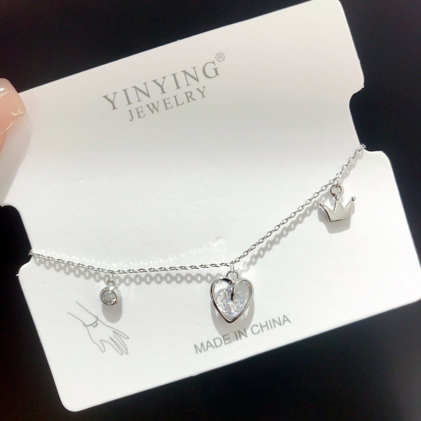 Women's Design Simple Fresh Sweet Loving Heart Bracelet