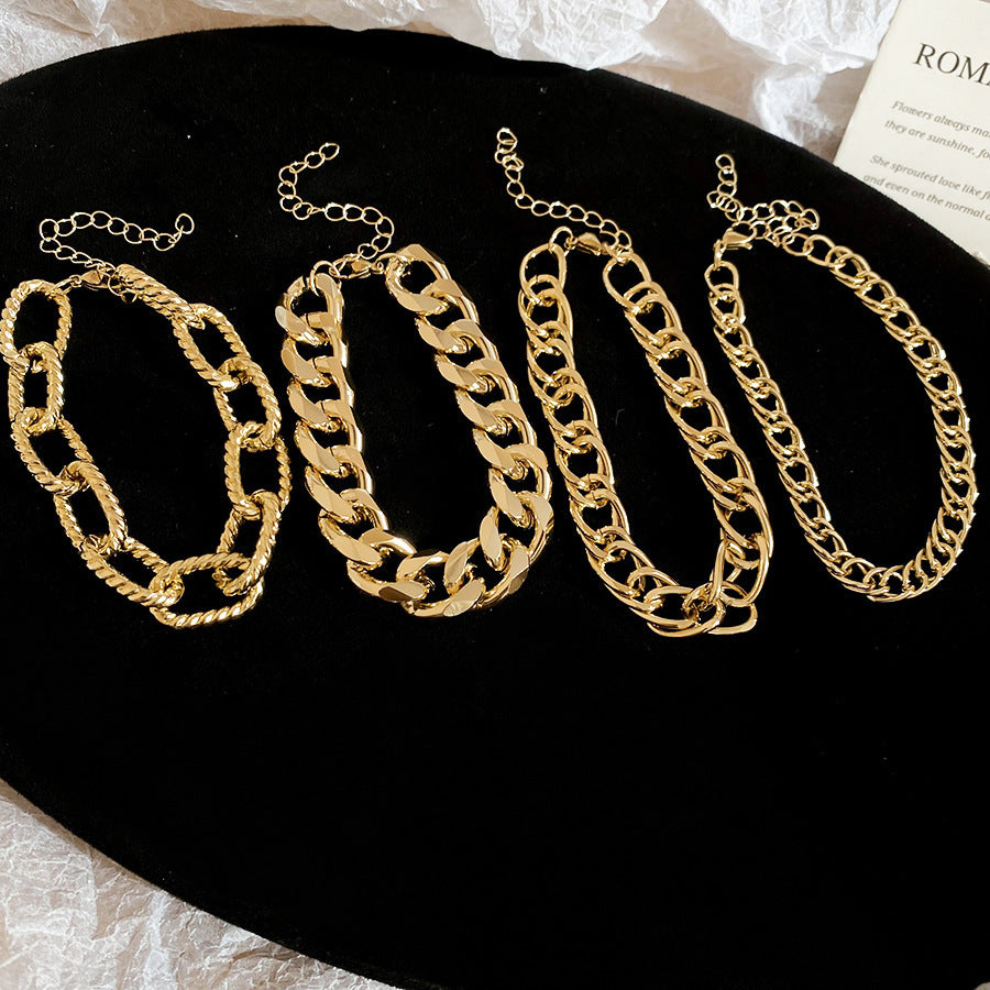 Acrylic Beaded Pearl Vintage Ethnic Style Affordable Bracelets